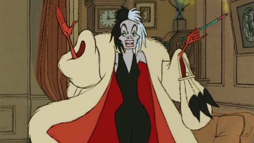 Image of Cruella de Vil.