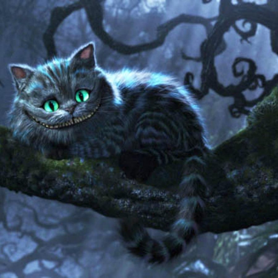 List 97+ Background Images Alice In Wonderland Cat Eyes Latest