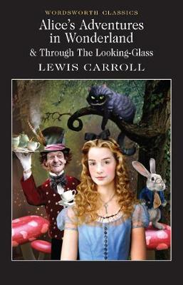 Book cover of Alice in Wonderland.