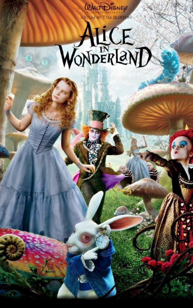 Artwork from Alice in Wonderland (2010).