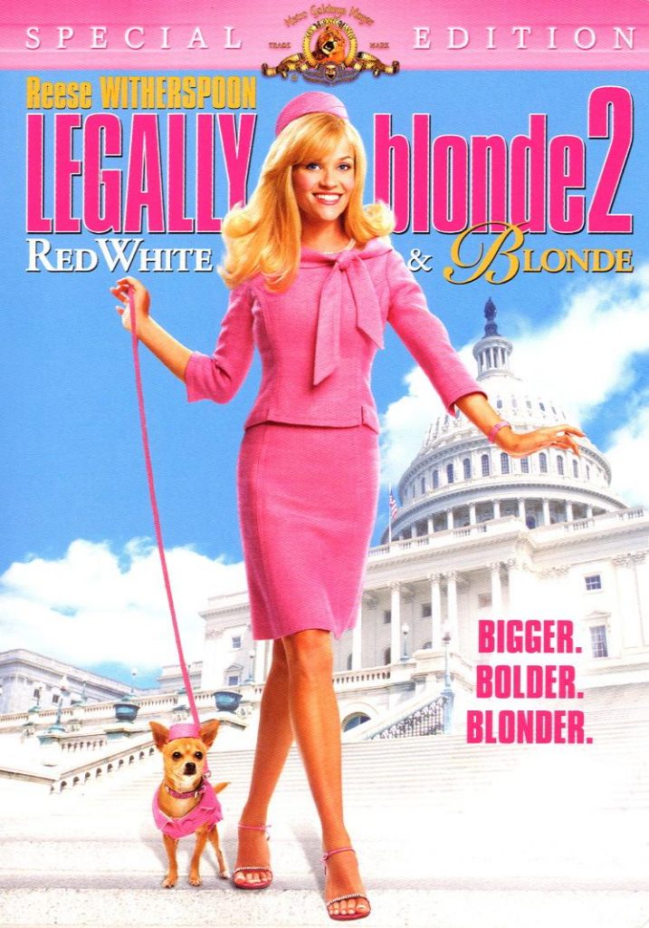Artwork from Legally Blonde 2.