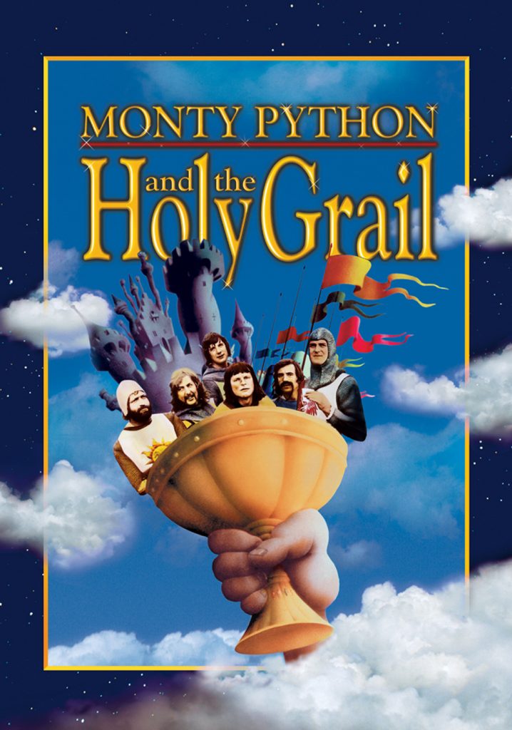 Artwork from Monty Python and the Holy Grail.