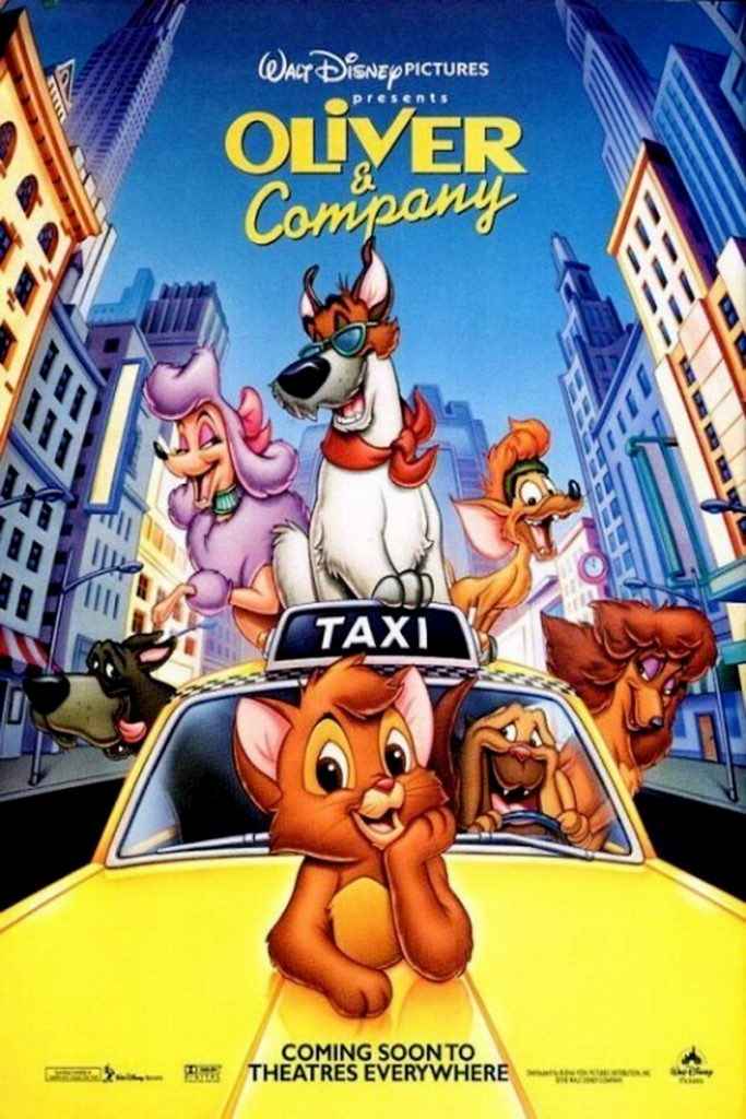 Artwork from Oliver and Company.