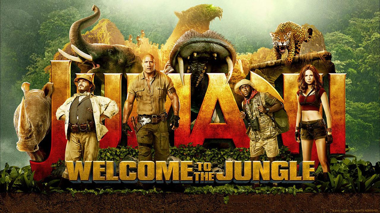 Jumanji: Welcome to the Jungle. Dir. Jake Kasdan. Sony Pictures Releasing. 2017.